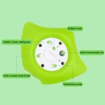 MTY-818 Cartoon Devil Fish Children Electronic Water Thermometer - Image 3