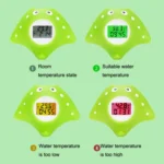 MTY-818 Cartoon Devil Fish Children Electronic Water Thermometer - Image 4