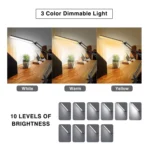 Telescopic Folding USB LED Eye Protection Desk Lamp - Image 4