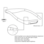 GH-8 USB Hanging Neck Lamp Table Lamp Night Light - Image 7