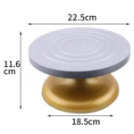 ZP3001 Thickening Sculpture Turntable Model, Size: - Image 3