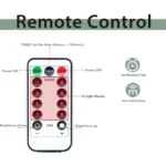 0.9m 100 LEDs Simulation Green Planting Copper Wire Decorative Light, Spec: - Image 3