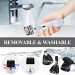 BZ-3563B 4 In 1 USB Shaver Nose Hair Trimmer - Image 5