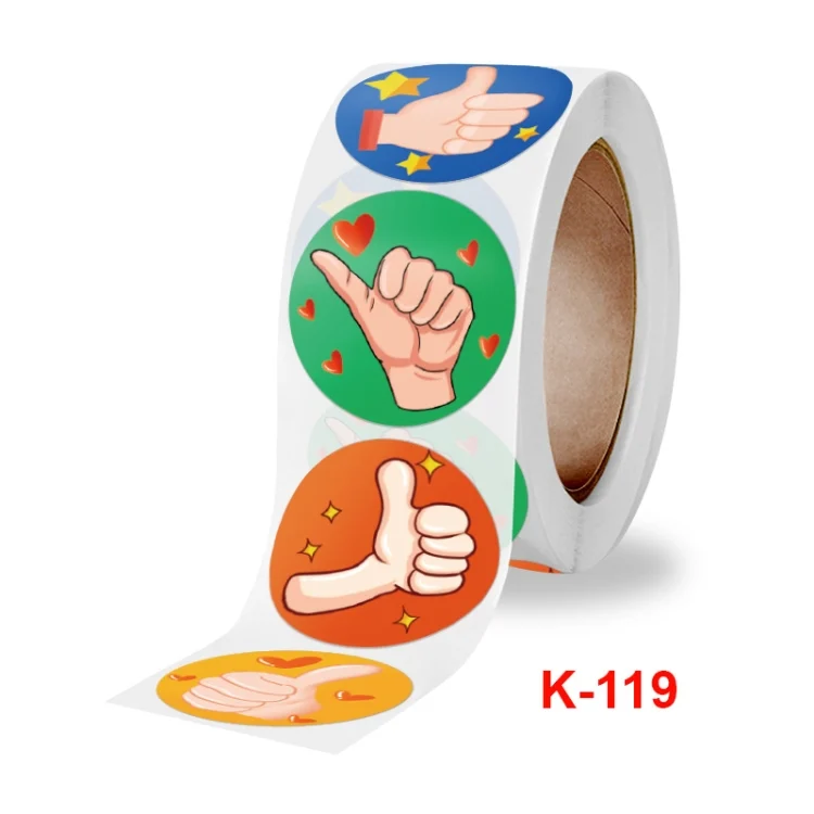 TBD0601877501_B2.webp 10 PCS Cartoon Thumbs Up Teacher Encouragement Label - Image 3