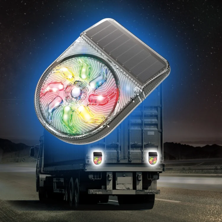 TBD06018783_6.webp Y-949 27 LEDs Solar Car Waterproof Warning Light - Image 7