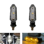 1 Pair MK-121 3 LEDs Shark Motorcycle Signal Lamp