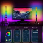 3D Pickup Atmosphere Light Desktop Music Rhythm Lamp, - Image 3