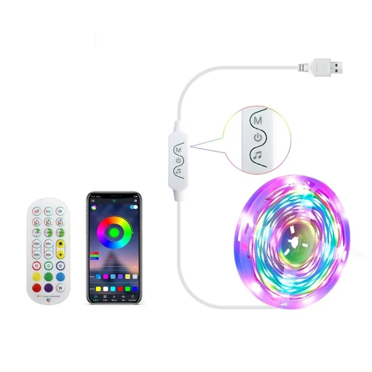 2.4G Remote Control LED Symphony Marquee Light Strip, Length: