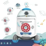 Fingerprint Password Rocket Piggy Bank Toy - Image 3