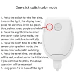 Hanging LED Toilet Light Intelligent Automatic Human Body Induction Light - Image 7