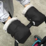 Baby Stroller Armrest Waterproof Warm Gloves - Image 6