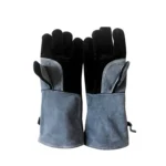 1 Pair JJ2001-1 Oven Microwave Baking Barbecue Insulation Gloves