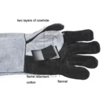 1 Pair JJ2001-1 Oven Microwave Baking Barbecue Insulation Gloves - Image 5