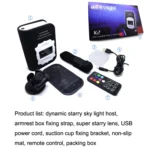 K2 Car Modified Armrest Box Streamer Atmosphere Light - Image 5