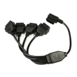C-MD-4EW 0.5m 16 Pin OBD2 1 for 4 Connection Line - Image 2