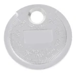 2pcs 0.6-2.4mm Currency Type Spark Plug Gap Measurement Tool