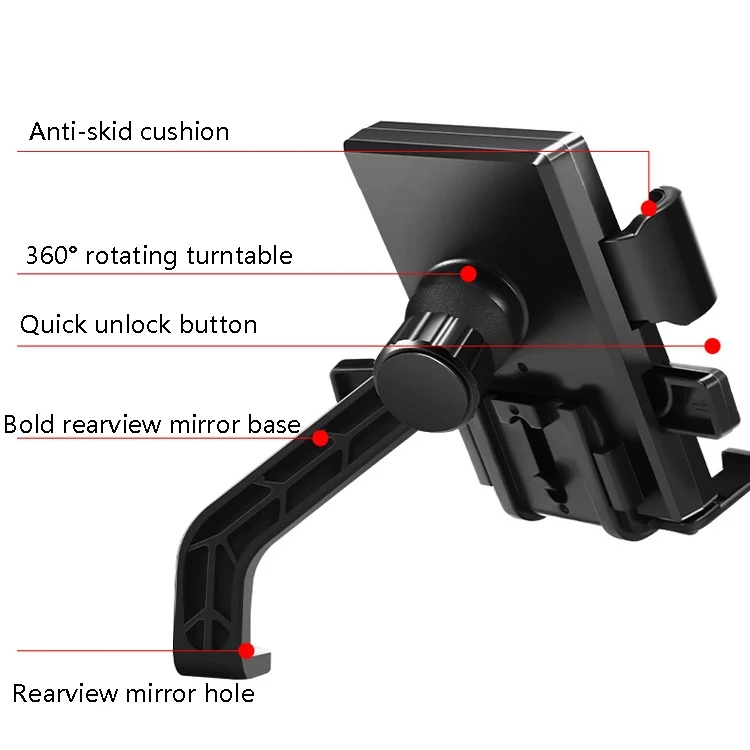 TBD0601912301_1.webp Y02 Electric Bike Mobile Phone Bracket, Style: - Image 7
