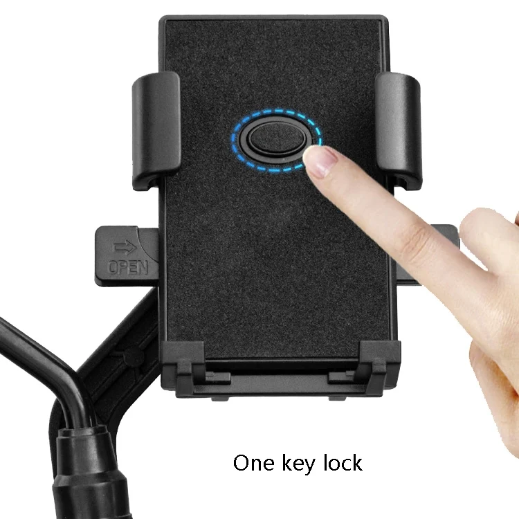 TBD0601912301_B2.webp Y02 Electric Bike Mobile Phone Bracket, Style: - Image 3