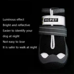 4 PCS / Set HCPET Dog Shoes Breathable Net Dog Shoes - Image 4