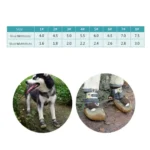 4 PCS / Set HCPET Dog Shoes Breathable Net Dog Shoes - Image 7