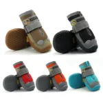 4 PCS / Set HCPET Dog Shoes Breathable Net Dog Shoes - Image 2