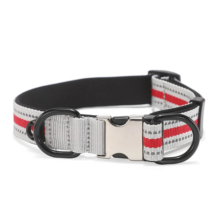 TBD0601915201A.webp Dog Reflective Nylon Collar - Image 1