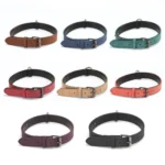 JINMAOHOU Dogs Double-Layer Leather Collar - Image 2