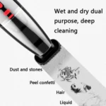 CS1016 120W Cordless Dry Wet Car Handheld Vacuum Cleaner With Light - Image 6