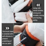 Extended Telescopic Soft Wool Car Washing Mop, Size: - Image 4