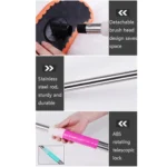 Extended Telescopic Soft Wool Car Washing Mop, Size: - Image 5
