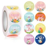 Easter Bunny Egg Cartoon Decoration Sticker