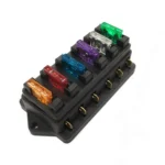 F458-Z Direct 6-Way Fuse Holder Car DC Modification Insurance Box - Image 2