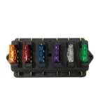 F458-Z Direct 6-Way Fuse Holder Car DC Modification Insurance Box - Image 4