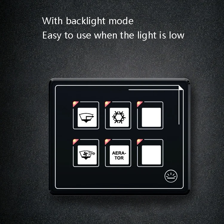 TBD06019275_5.webp SP5106 RV Yacht Modified 5mm Film Touch 6-Bit Panel Switch - Image 6