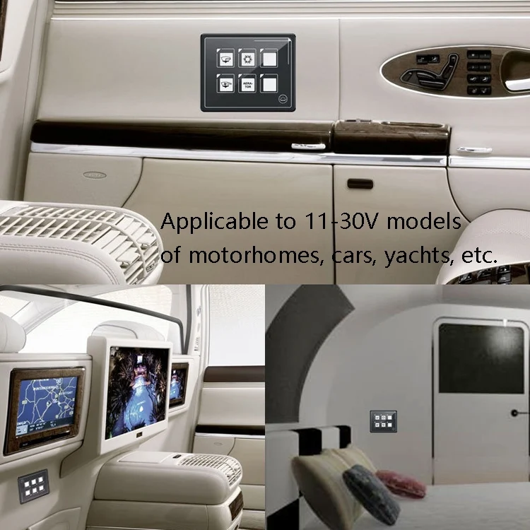 TBD06019275_6.webp SP5106 RV Yacht Modified 5mm Film Touch 6-Bit Panel Switch - Image 7