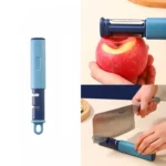 2 in 1 Stainless Steel Peeler Tungsten Steel Sharpener