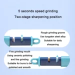 2 in 1 Stainless Steel Peeler Tungsten Steel Sharpener - Image 3
