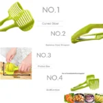 Handheld Creative Kitchen Fruit Vegetable Slicer Lemon Cutter Multi-function Kitchen Tool - Image 3