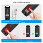 AF-2002 130dB Rechargeable Anti-Wolf Alarm Self-Defense Device With Distress Light - Image 7