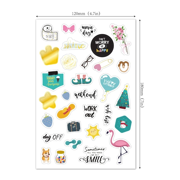TBD0601934401_B1.webp Business Theme Hot Stamping Plan Sticker Note Post - Image 2