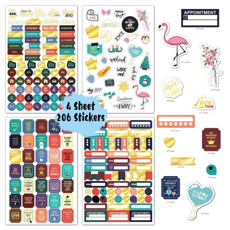 TBD0601934401_B2.webp Business Theme Hot Stamping Plan Sticker Note Post - Image 3