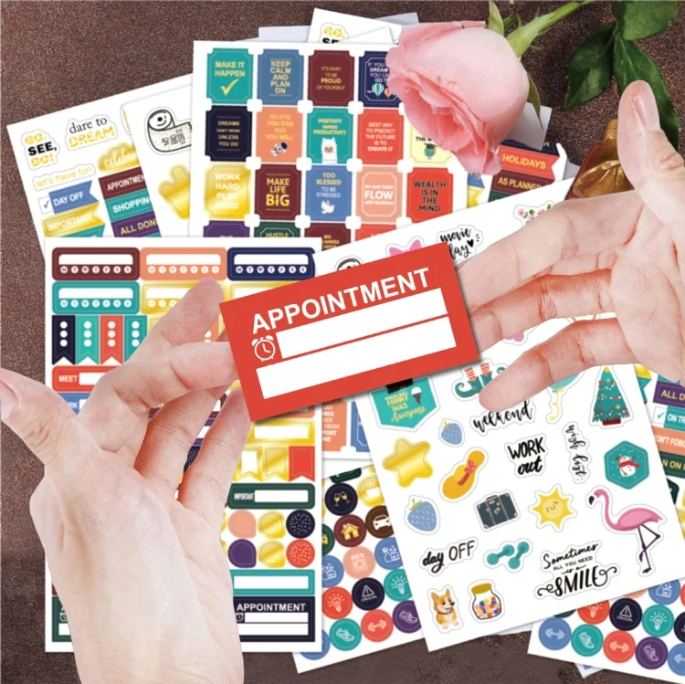 TBD0601934401_B3.webp Business Theme Hot Stamping Plan Sticker Note Post - Image 4