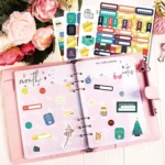 Business Theme Hot Stamping Plan Sticker Note Post - Image 5