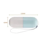 Wheat Straw Pill Storage Box Sealed 7 Days Pill Box - Image 3