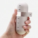 Wheat Straw Pill Storage Box Sealed 7 Days Pill Box - Image 4