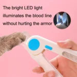 Pet Nail Clippers Nail Polisher, Style: - Image 7