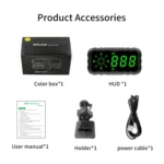 C3010 Car Head-up Display Speed Alarm - Image 4