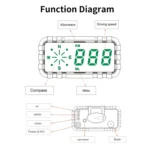 C3010 Car Head-up Display Speed Alarm - Image 5