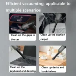 FL-8803 Portable Handheld Car Vacuum Cleaner, Style: - Image 6