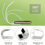 8027-1 9 LEDs Reading Lamp Music Score Clip Light - Image 4